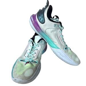 Li-Ning Way Of Dwayne Wade All City 11 'Ice Blood' Men 12 White Green ABAT005-3